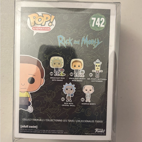 Funko Pop! Animation #742 Morty With Laptop Rick and Morty GameStop - Picture 3 of 6